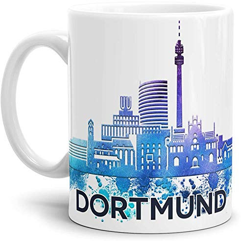 Tassendruck Dortmund-Tasse Skyline - Kaffeetasse/Mug/Cup - Qualität Made in Germany
