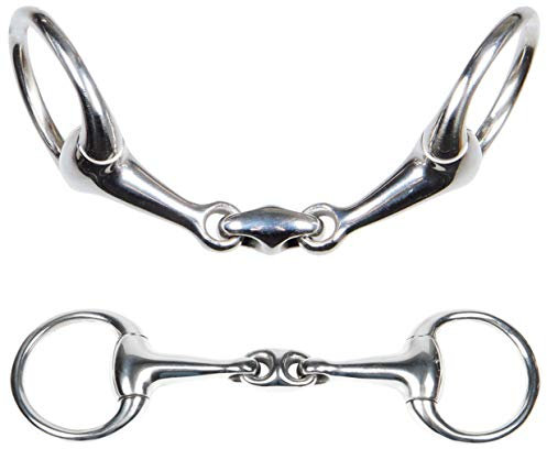 Harry's Horse Bustrens Pony dubbelgebroken 12mm, Größe:10.5