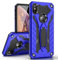 MILAN NICE Phone Case for iPhone XS Max Heavy Duty Protective Hard Cover Shockproof Certified with Drop Tested with Smartphone Kickstand (Blue)