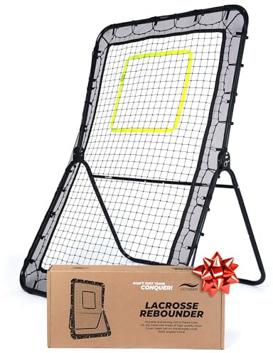 VICTOREM Lacrosse Rebounder Pitching Net