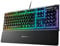 SteelSeries Apex 3 RGB Gaming Keyboard – Illuminazione RGB a 10 zone – IP32 resistente all'acqua – Premium poggiapolsi magnetico (Whisper Quiet Gaming Switch)