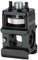 NICEYRIG Triple Hot Shoe Mount Cold Shoe Mount Adapter with Arri Locating Pins for Flash Lights Microphones Monitor