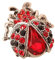 Marienkäfer Brosche Für Hochzeit Brosche Frauen Fashion Jewelry