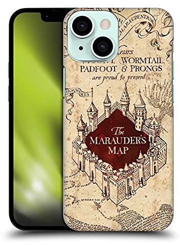 Head Case Designs Officially Licensed Harry Potter The Marauder's Map Prisoner Of Azkaban II Hard Back Case Compatible With Apple iPhone 13 Mini