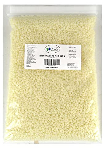 Sala Bienenwachs Pastillen hell gebleicht weiß Ph. Eur. 500 g Beutel