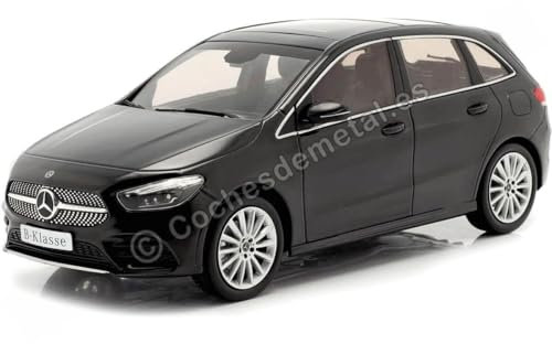 Cochesdemetal 1:18 Mercedes-Benz B-Klasse (W247) Black Cosmos Modellauto für Erwachsene, unisex, ab 14 Jahren, auf Lager, Metall, 1 stück