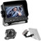 VSG24 5 Zoll Rückfahrkamera Set MAXX inkl. Mini-Kamera, Monitor, 6M Kabel - Wasserdicht Nachtsicht 12V-24V Einfache Montage/Rückfahrsystem für Auto Einparkhilfe