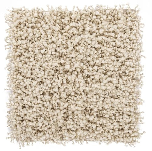 Heckett Lane Onda Badematte/Badteppich 60x60 cm – Weiche & rutschfeste Duschmatte – Hochwertiger Badvorleger für Badezimmer – Off-White