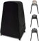 ZJYWSCH Ninja Woodfire 8-in-1 Outdoor Pizza Oven Stand Cover, 600D Heavy Duty, Waterproof, for OO101, OG700, OG800, OG900 Series