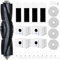 SinLaw 25 Stück Zubehör für Ecovacs Deebot T20 Omni / T20e Omni Saugroboter，1 Hauptbürste,4 Filter,10 Seitenbürsten,4 Mopptüchern,4 Staubbeutel,2 Reinigungswerkzeuge