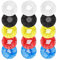 Fayrimi 200Pcs Disposable Microphone Cover,Handheld Microphone Windscreen for KTV Recording Studio Karaoke(Mixed Colors)