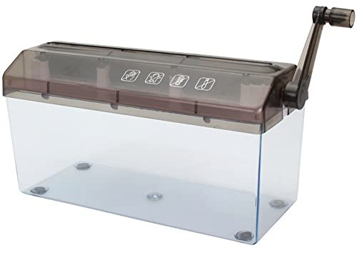 Simpls Hand Aktenvernichter, Manuelle Papierschneidemaschine A4 für Zuhause, Mini Tragbarer Manueller Aktenvernichter für Zuhause, Schule und BüRo