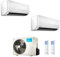 CLIMATIZZATORE DUAL 9+12 MIDEA EVOLUTION A++A+ R32 M2OG-14HFN8-Q R-32 Wi-Fi Optional