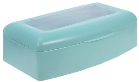 PACKOVE Caja De Para Manicura y Herramientas De Cuidado De Uñas Caja De Limpieza Para Pinzas y Utensilios De Salón De Uñas Estuche Para Herramientas De Manicura