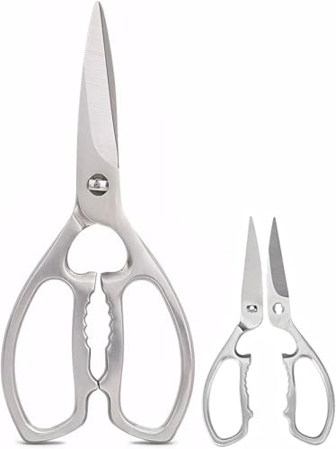 Vollständiger Edelstahl trennbare scharfe leistungsstarke Küchenschere | Multi-Zweck Heavy Duty Geschirrspüler sichere Lebensmittel-Schere Küchenschere für Hühnchen Geflügel Knochen