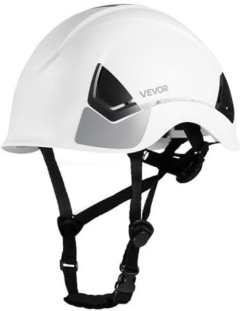 VEVOR Safety Helmet, ANSI/ISEA Z89.1 Approved ABS Safety Hard Hat with 6-Point Ratchet Suspension, Adjustable Vented Hardhat for Men Women Adults, for Outdoor Indoor Industrial Construction Workwear