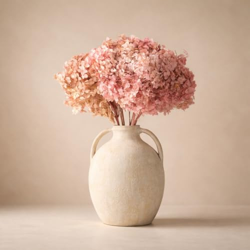 FLORES SOLIDARIAS - Flores Preservadas - Ramos de Flores Preservadas Naturales - Hortensias Preservadas - Regalo día de la Madre - Regalo Aniversario, Regalos San Valentín - Envio 24 h - Rosa