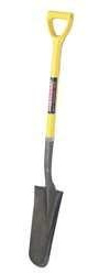 Drain Spade, 27 In Handle, 5-3/4 In Blade