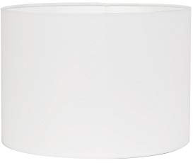 Light & Living Lampenschirm Zylinder Polycotton - Weiß - Ø50x38cm - Rund - Textilien
