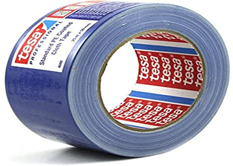 TESA Nastro Tela Plastif. 50mmx25m Blu