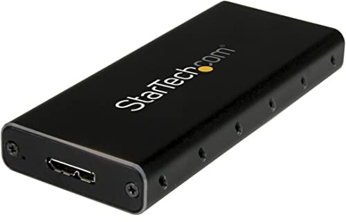 StarTech Boîtier SSD mSATA, USB 3.1 Gen 2, UASP, Aluminium (SMS1BMU313)