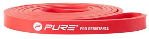 Pure2Improve Pro Resistance Band for Stretching, Workout, Training, Medium, Red