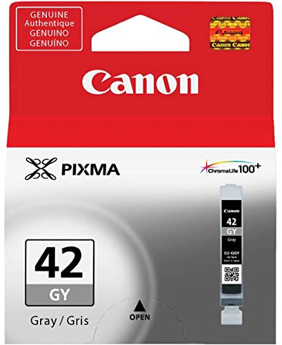 Canon CLI 42 GY original Tintenpatrone Grau für Pixma Drucker PRO100 PRO100S