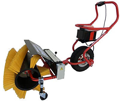 Modell 2024 - POWERPAC ES230 - AKKU Elektro KEHRBESEN KEHRMASCHINE SCHNEESCHIEBER Schneefuchs SCHNEERÄUMER