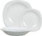 Bormioli Rocco Vajilla de 18 Piezas Parma, Porcelana, Color Blanco, 0, 6