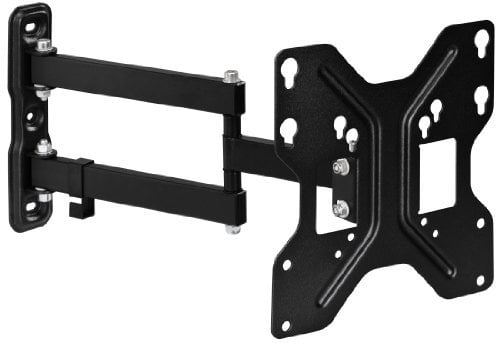 Thomson TV Wandhalterung schwenkbar neigbar mit zwei Tragarmen LCD LED Wandhalter vollbeweglich für Fernseher und Monitor mit 19 Zoll bis 48 Zoll (48 bis 122 cm) VESA max. 200x200 Traglast bis 20 kg unter anderem passend für Samsung LG Toshiba Philips und Grundig