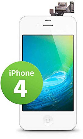 GIGA Fixxoo iPhone 4 Display in A+ Qualität | Austausch-Display iPhone 4 mit voller Farbechtheit und Perfekter Passform | iPhone 4 Screen in überragender Qualität | iPhone Display Retina LCD