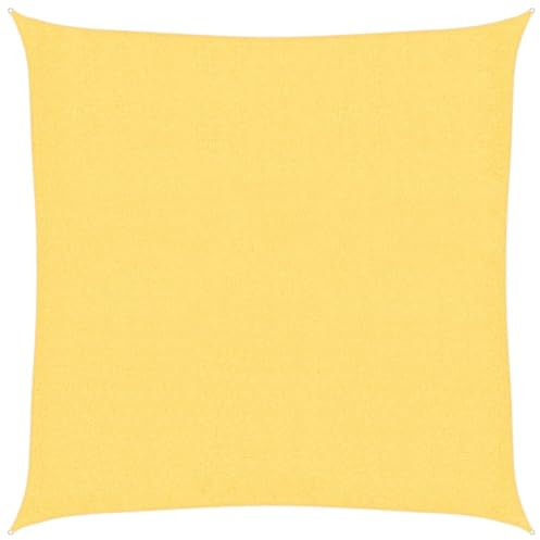 vidaXL Sonnensegel HDPE Quadratisch 3,6x3,6 m Beige