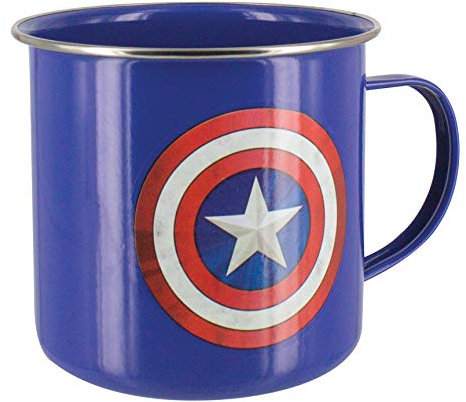 Paladone Captain America Tin Mug - Officially Licensed Disney Marvel Merchandise