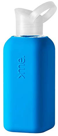 Squireme. SQME-CCX3-BLUE - Botella de vidrio (500 ml), color azul
