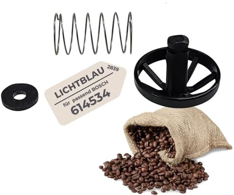 Lichtblau Tropfstopp für Filter Kaffeemaschinen I Tropfstop passend für Bosch TKA6, TKA6A und Siemens TC6, TC91100, TC911P2, TKA8SL1 I Tropfstopp 614534, 169025, 425848 I Ersatzteile Kaffeemaschine