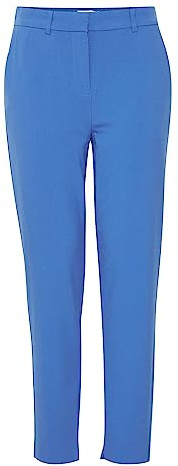 b.young Damen Hose Stoffhose 20803141, Größe:46, Farbe:Copenhagen Night (80466)