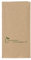 Pro DP 2000 Bio Servietten Napkins 33x33cm 1/8 Falz 2-lagig braun Recycling