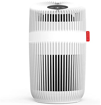 BONECO P230 Luftreiniger – für Räume bis 45 m², mit drei Stufen HEPA Reinigung, reduziert Viren und Bakterien, weiß