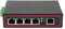 Conmutadores Ethernet Industriales RJ45 de 5 Puertos, 5 10/100M Conmutador de Red de Riel DIN Adaptable Automáticamente, Conmutadores Ethernet Ethernet de 5 Puertos con Riel DIN/montaje en Pared