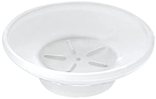 MLZYKYJZ Portasapone in vetro, di ricambio, rotondo, satinato, opaco, portasapone, accessori universali per doccia bagno, portasapone per hotel, contenitore per sapone per doccia, L, BLB-003