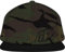Troy Lee Designs Unisex Slice Camo Cappello Snapback Baby Hut, Verde Nero, Taglia unica