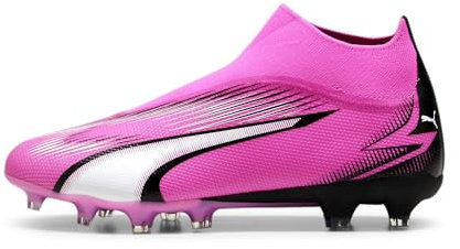 PUMA Herren Ultra Match+ LL FG/AG Soccer Shoe, Poison PINK White Black, 42.5 EU