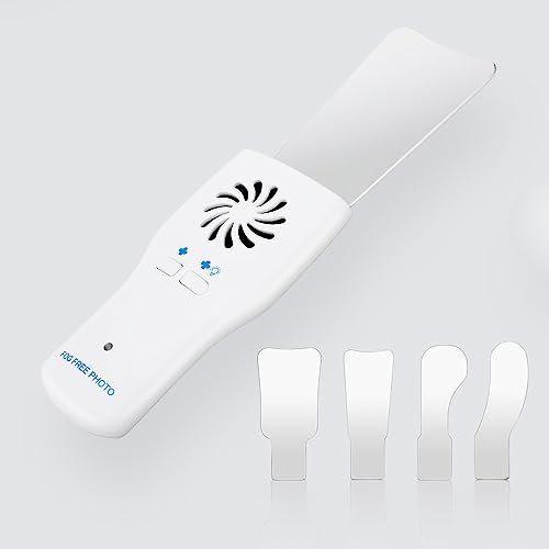 Etelux Dental Intraoral Photography Mirror Anti-Fog Dental Oral Electronic Mirror Lighting Orthodontic Photo Stainless Steel Double Sided with Lamp