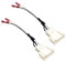 Unifizz Car 4pcs Speaker Connector Wire Harness Adapter Connector for Toyota for Subaru