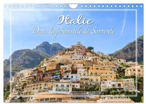 Italie, dans la péninsule de Sorrente (Wandkalender 2024 DIN A4 quer), CALVENDO Monatskalender: 12 photos pour découvrir la péninsule de Sorrente en Italie