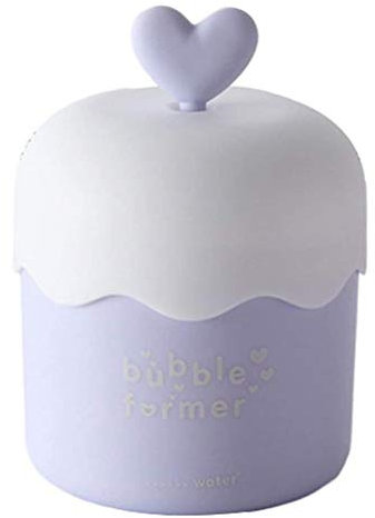 Foam Maker, Face Foam Bubble Maker, Portable Shower Bath Shampoo Face Cleanser Bubble Foamer Device, Face Cleanser Bubble Foamer Device (blue)