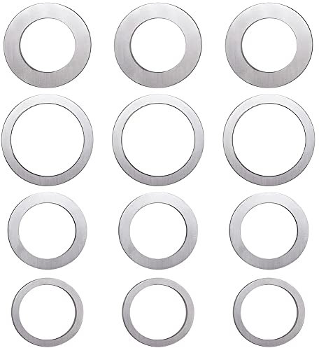 CENMEN Adapterring-Set für Blattbuchsen für Winkelschleifer, Umwandlungsdichtung für Innenöffnung (12/Pack)