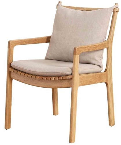 Folding chair Ergonomischer Massivholzstuhl Haushalt Wohnzimmersessel einfacher japanischer Sessel Bürostuhl bequemer Arbeitsstuhl sitzend nicht müde starke Belastbarkeit Sicherheit und Umweltschutz (