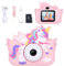 Envyvip Unicorn Toys - Appareil photo numérique pour garçons et filles de 3 à 8 ans - Cadeau d'anniversaire de Noël pour filles de 3, 4, 5, 6, 7, 8 ans