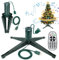 360 ° drehbarer Weihnachtsbaumständer – Weihnachtsbaum-Spinner mit Musik, stabiler künstlicher Baumständer, Basishalter für bis zu 2,4 m 45,4 kg große Weihnachtsbäume